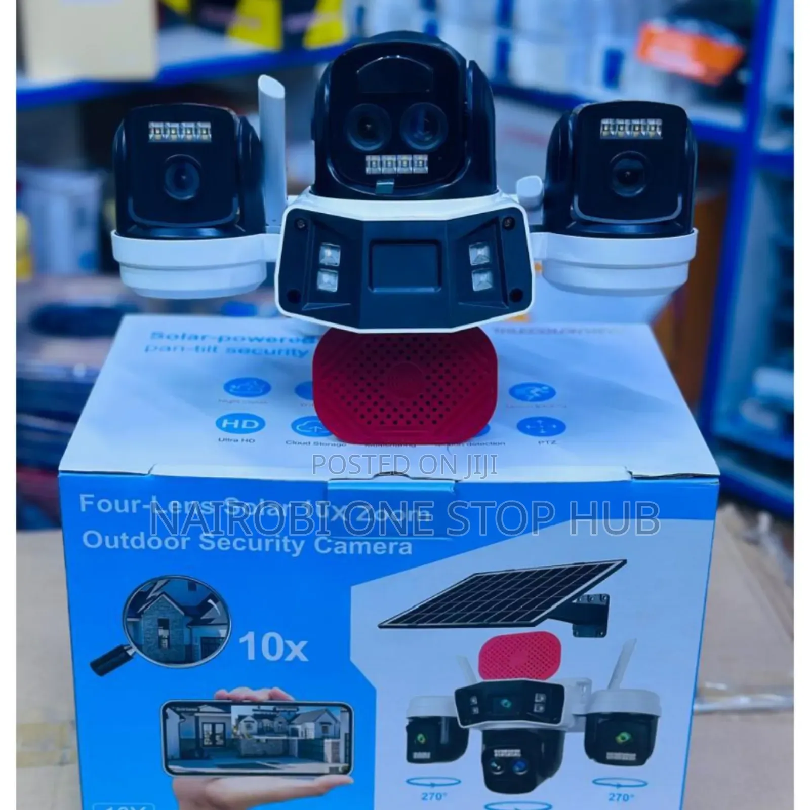 10x Solar Camera 4 Lenses