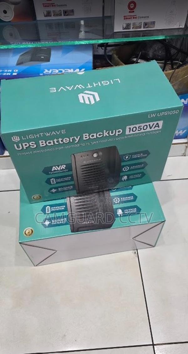 Lightwave 1050va Lw Ups 1050 1kva 630watts 12v7ah Battery Built in Avr