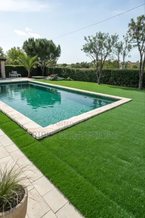 Ultra-Soft Artificial Lawn Carpet for Relaxing Areas
