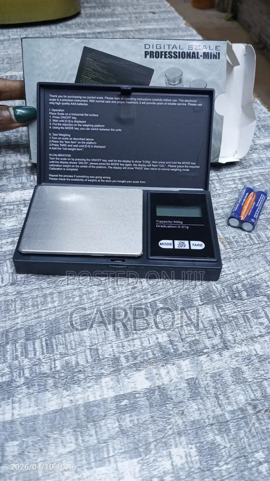 Pocket Scale