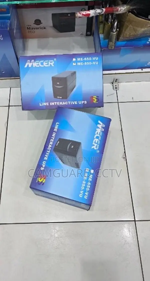 Brand New Mecer 850va 480w Line Interactive Ups Power Back Up