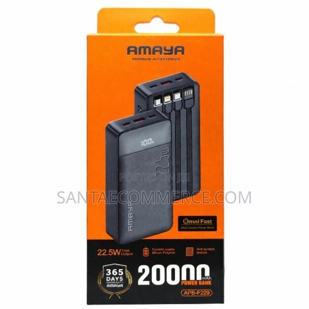 Amaya Apb-F229 22.5w Super Fast Charger 20000mah Power Bank