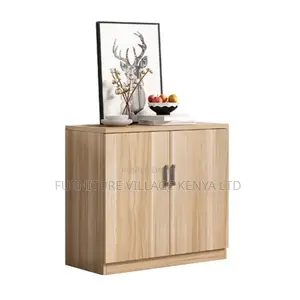 Office Cabinet; Wooden Low Office Storage Unit (2-Door)