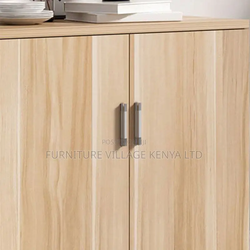 Office Cabinet; Wooden Low Office Storage Unit (2-Door)