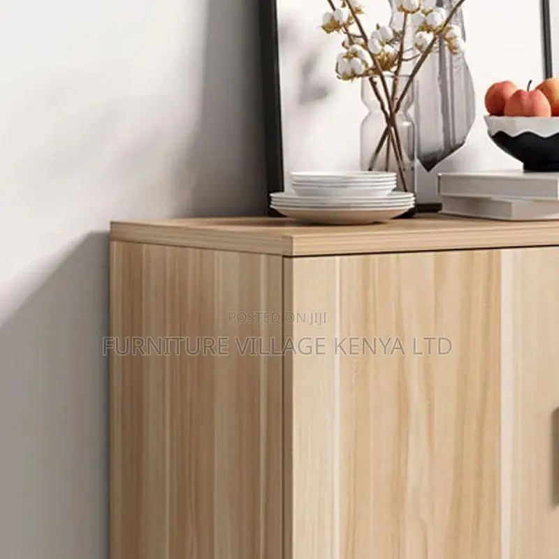 Office Cabinet; Wooden Low Office Storage Unit (2-Door)