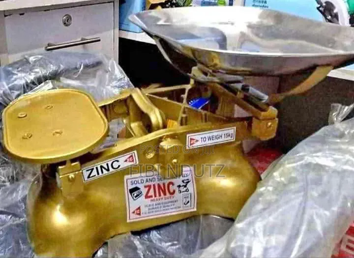 Premium Zink Manual Weighing Scale (15kg) #No Need for Electricity