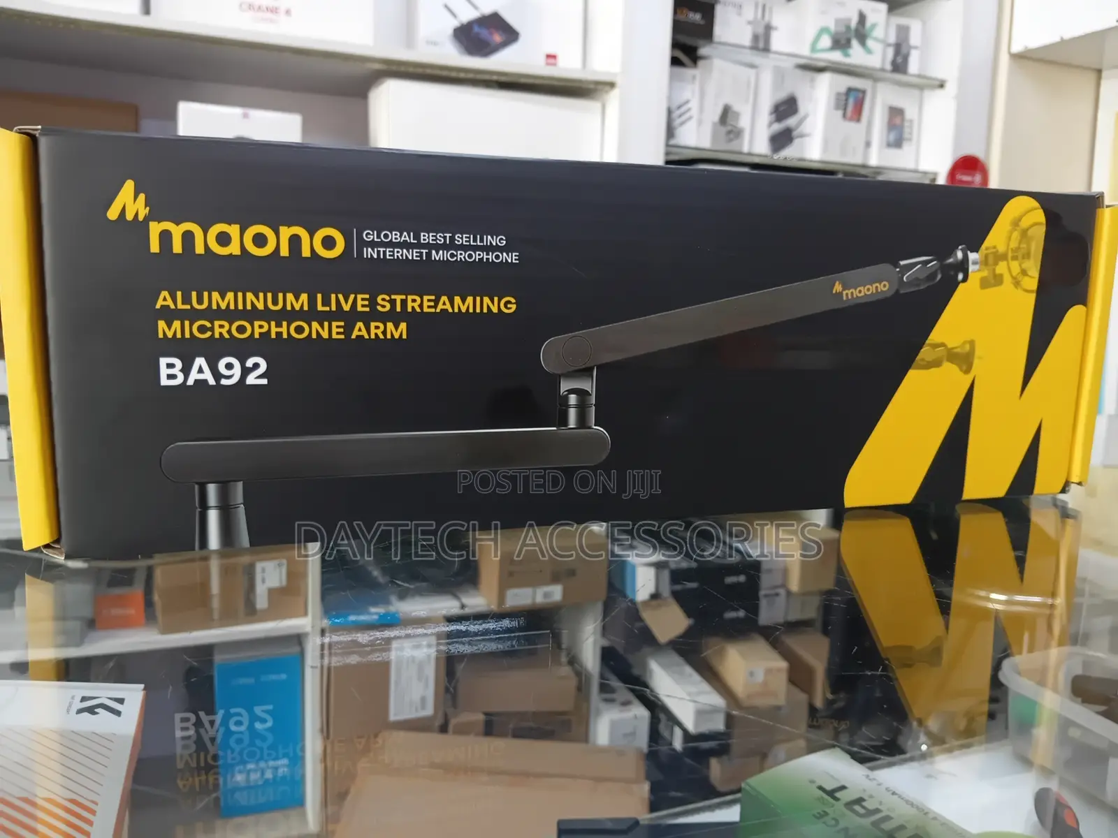 Maono Ba92 Aluminum Live Streaming Microphone Arm.
