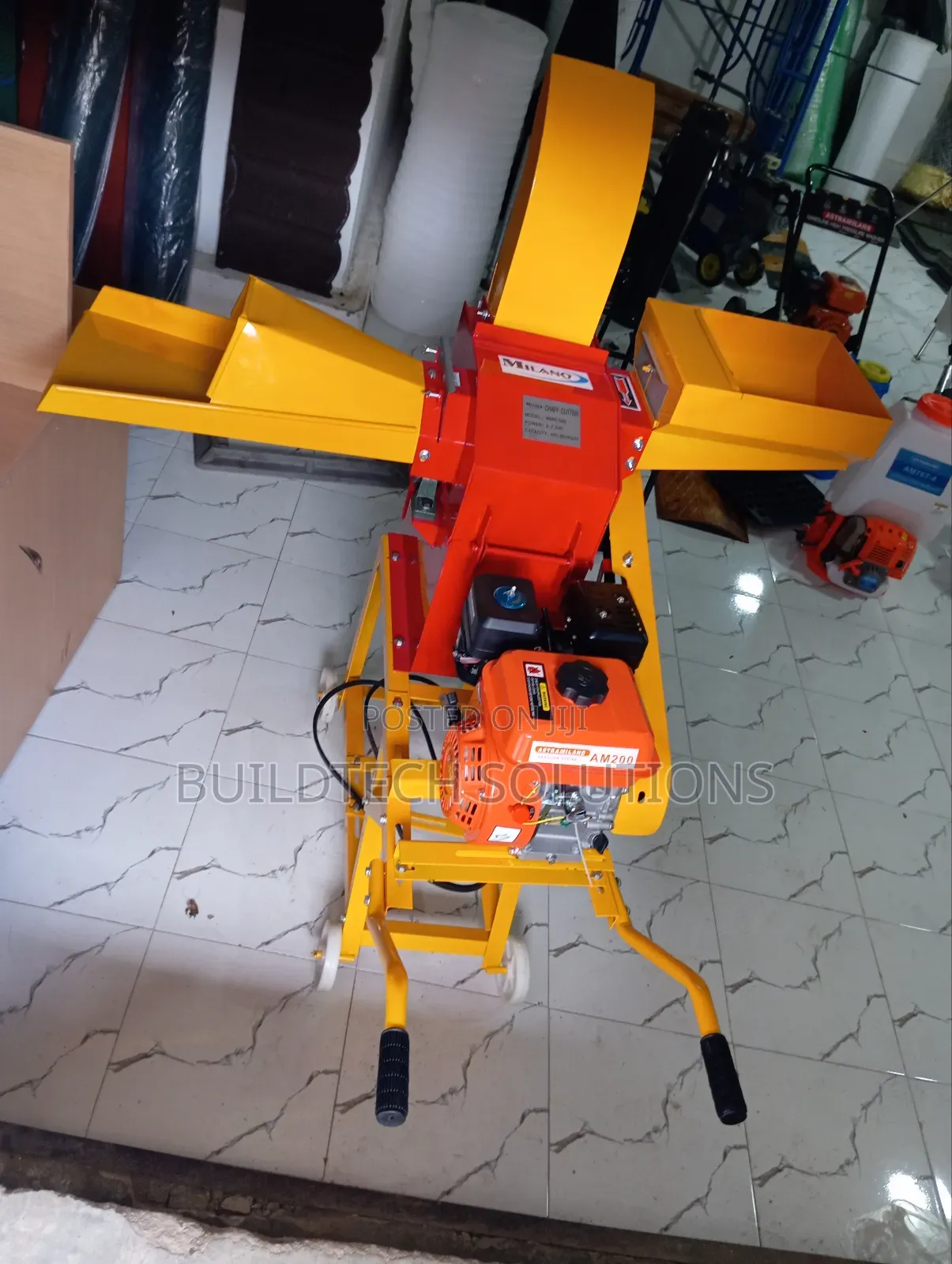 Petrol Powered Animal Feed Chopper