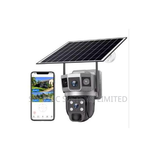 Solar Light V380 Pro Smart Net Solar Wifi PTZ Dual Lens Camera