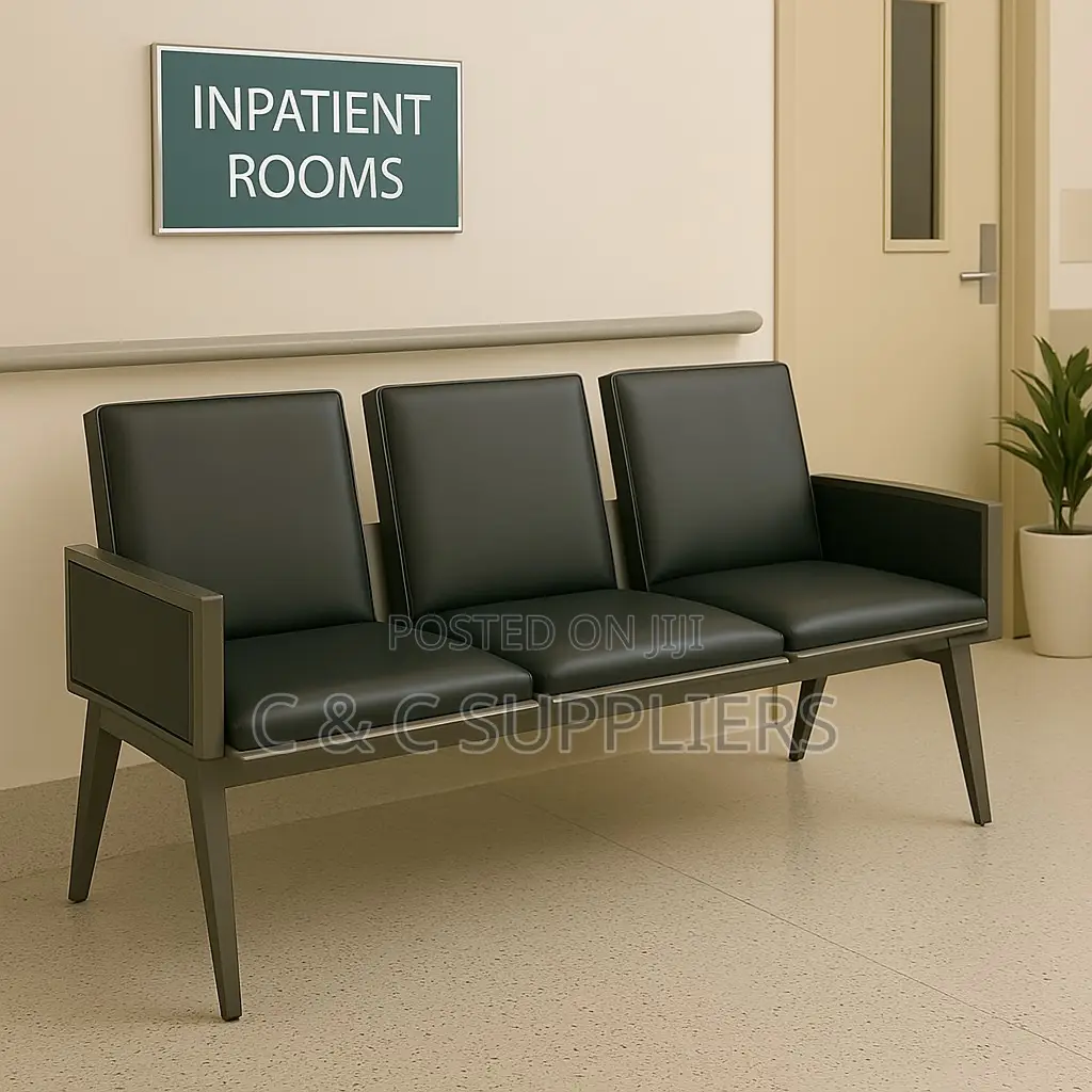 3-Seater Reception Bench - C C Suppliers Airport Benches Price