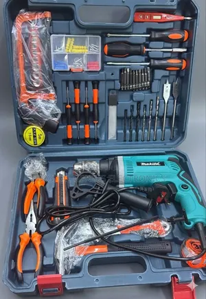 Makita Hp1630 710w Impact Drill Tool Set
