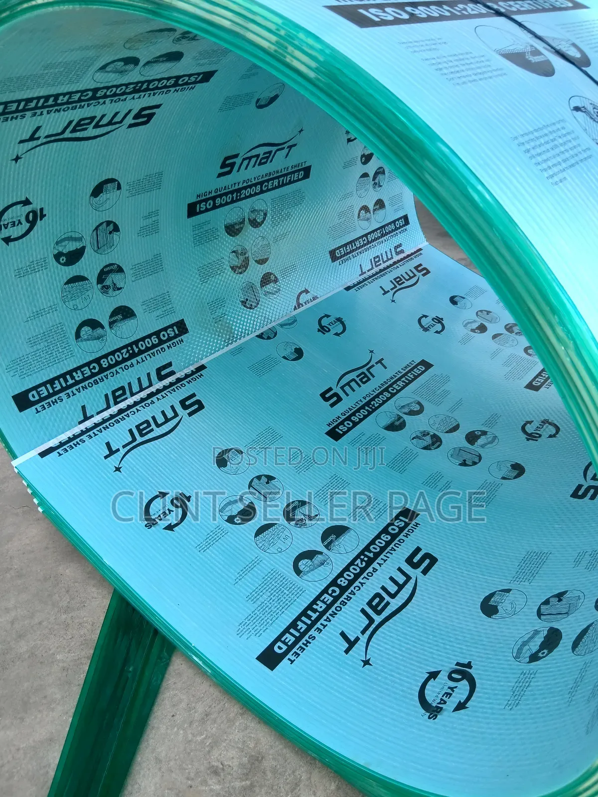 8mm Polycabonate Sheets Now in Store