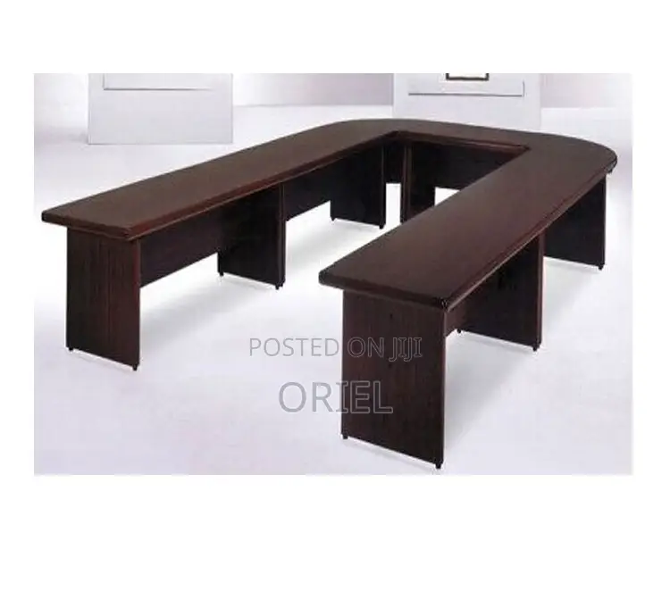 Office Boardroom Table : U-Shaped Corporate Boardroom Table