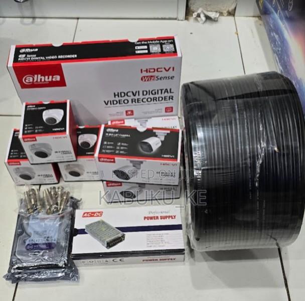 Dahua Full Hd 2mp 4 CCTV Cameras 4ch Hd DVR Kit With Hard Disk