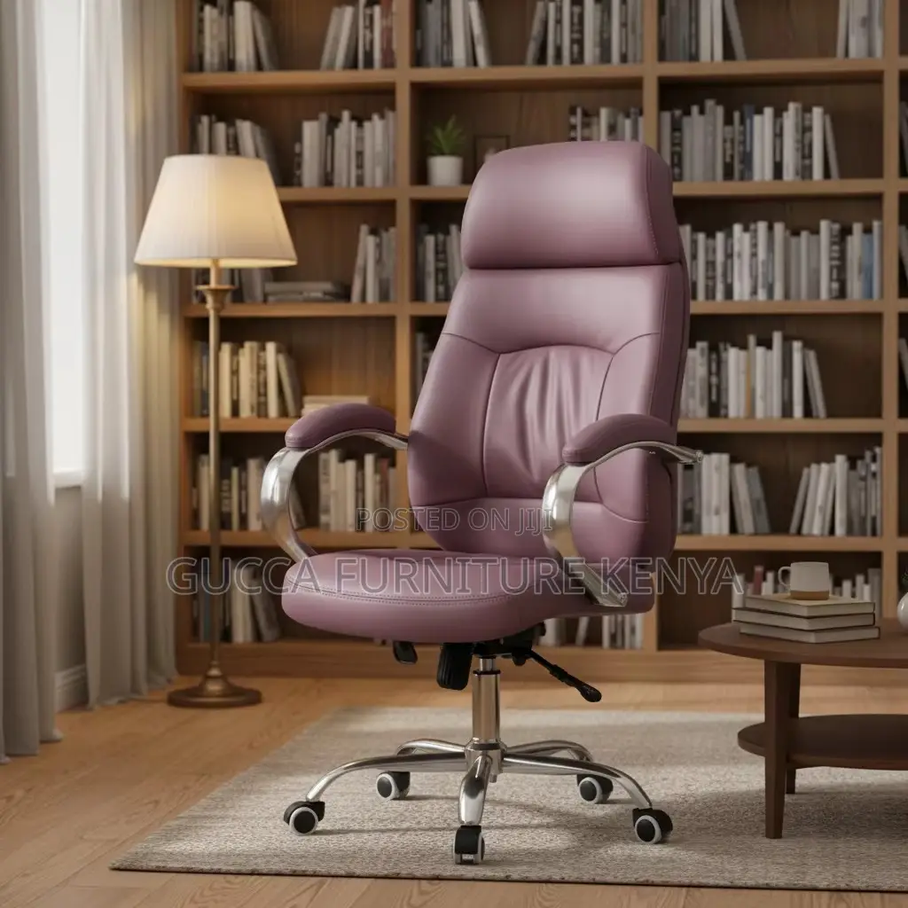 Brown Managers Boss Leather Office Chair