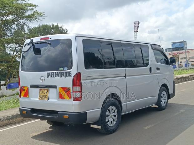 Toyota HiAce 2012 Silver - thumbnail 6