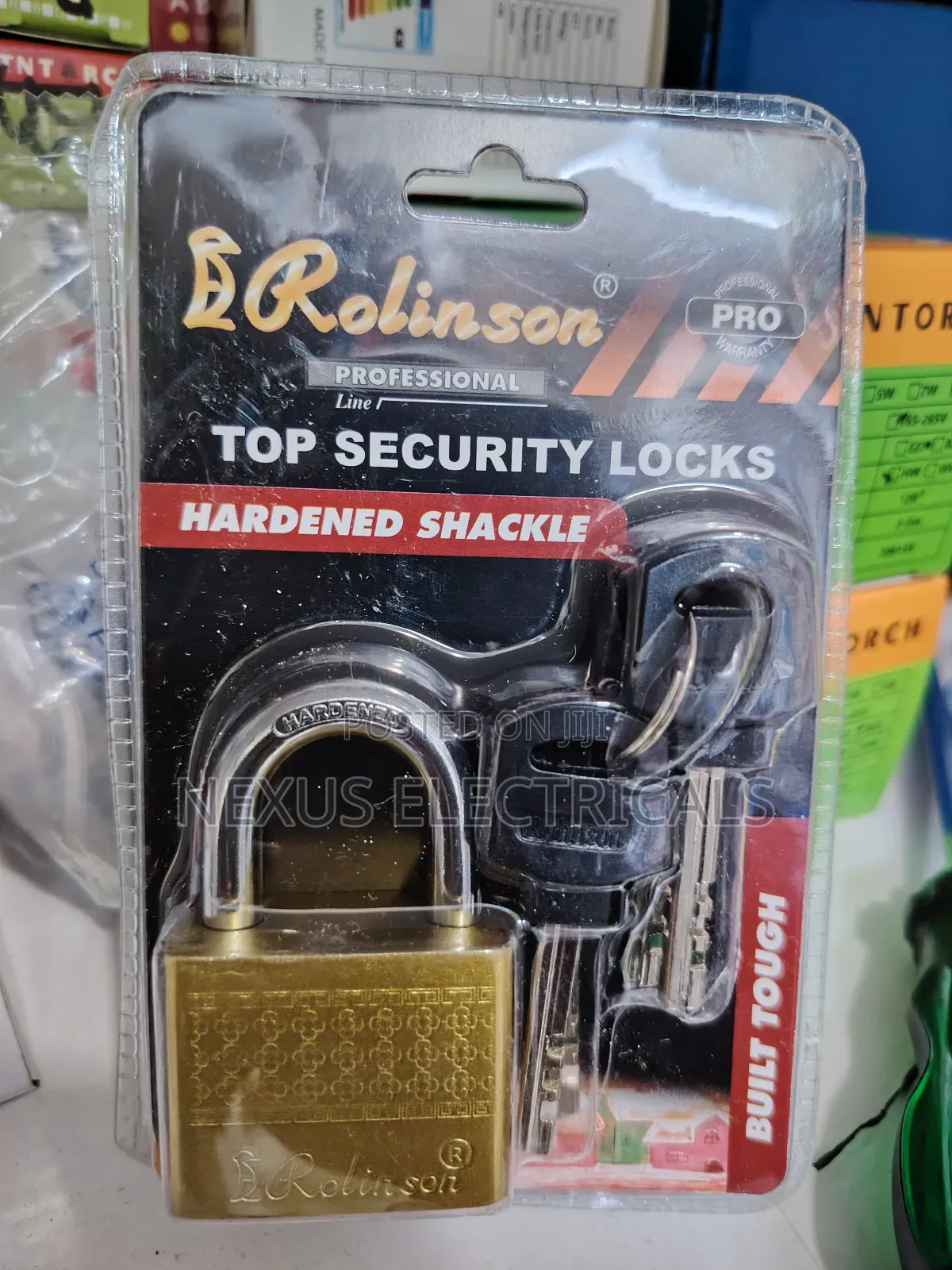 Rolinson Gold Padlock 40mm