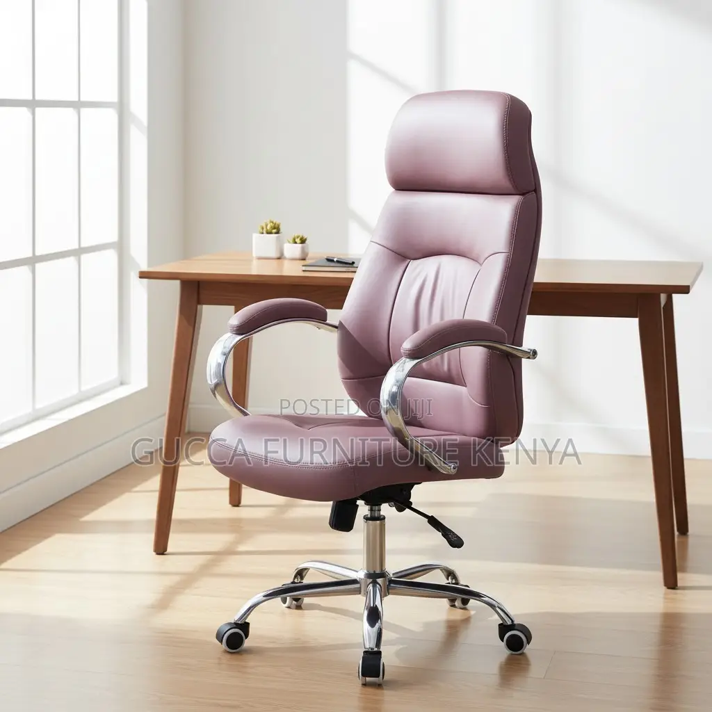 Brown Managers Boss Leather Office Chair