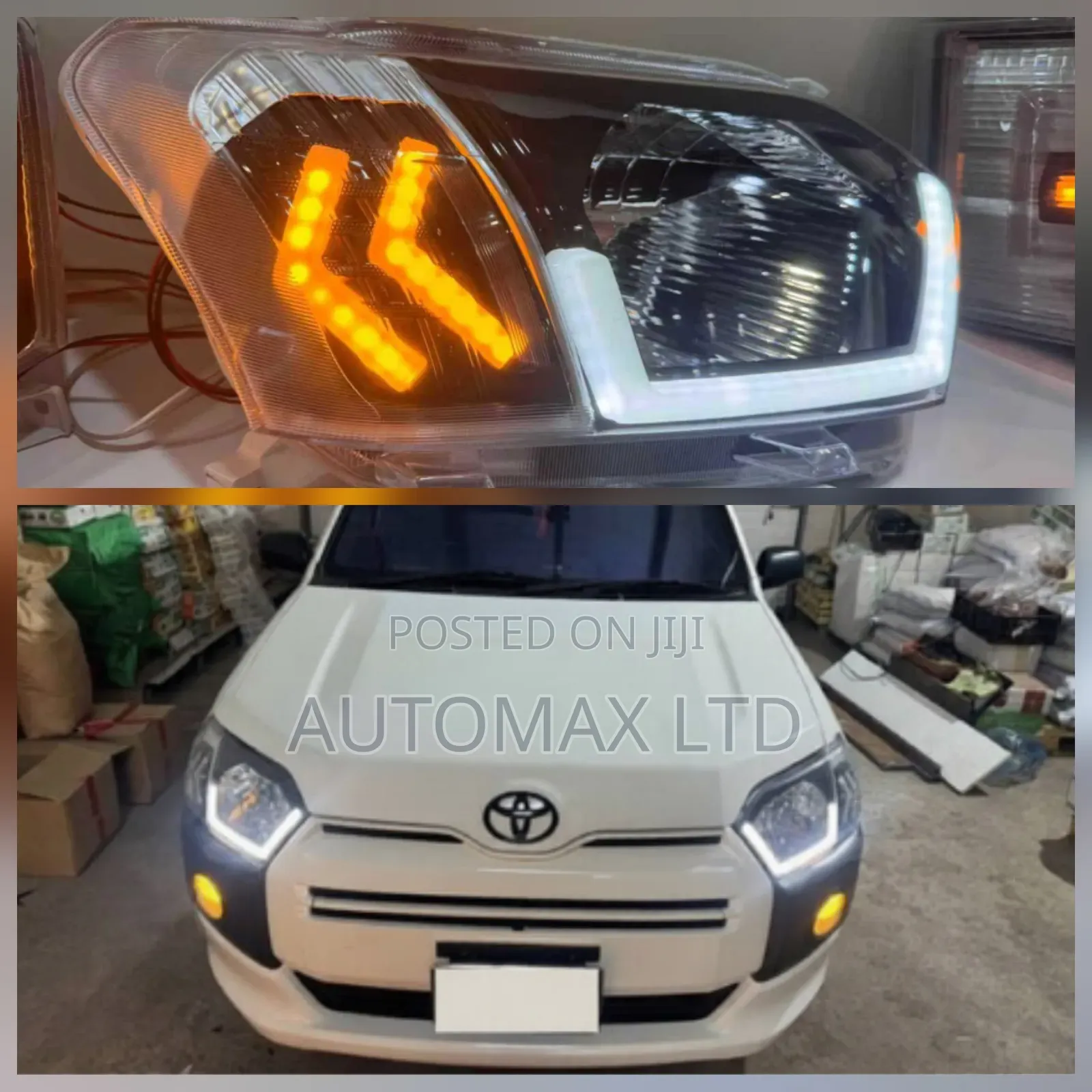 Toyota Succed/ Probox Yr2014+ Led Aftermarket Headlights