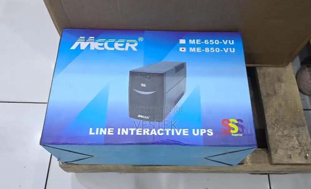 Mecer 850va Line Interactive (Me-850-Vu) Power Back Up Ups