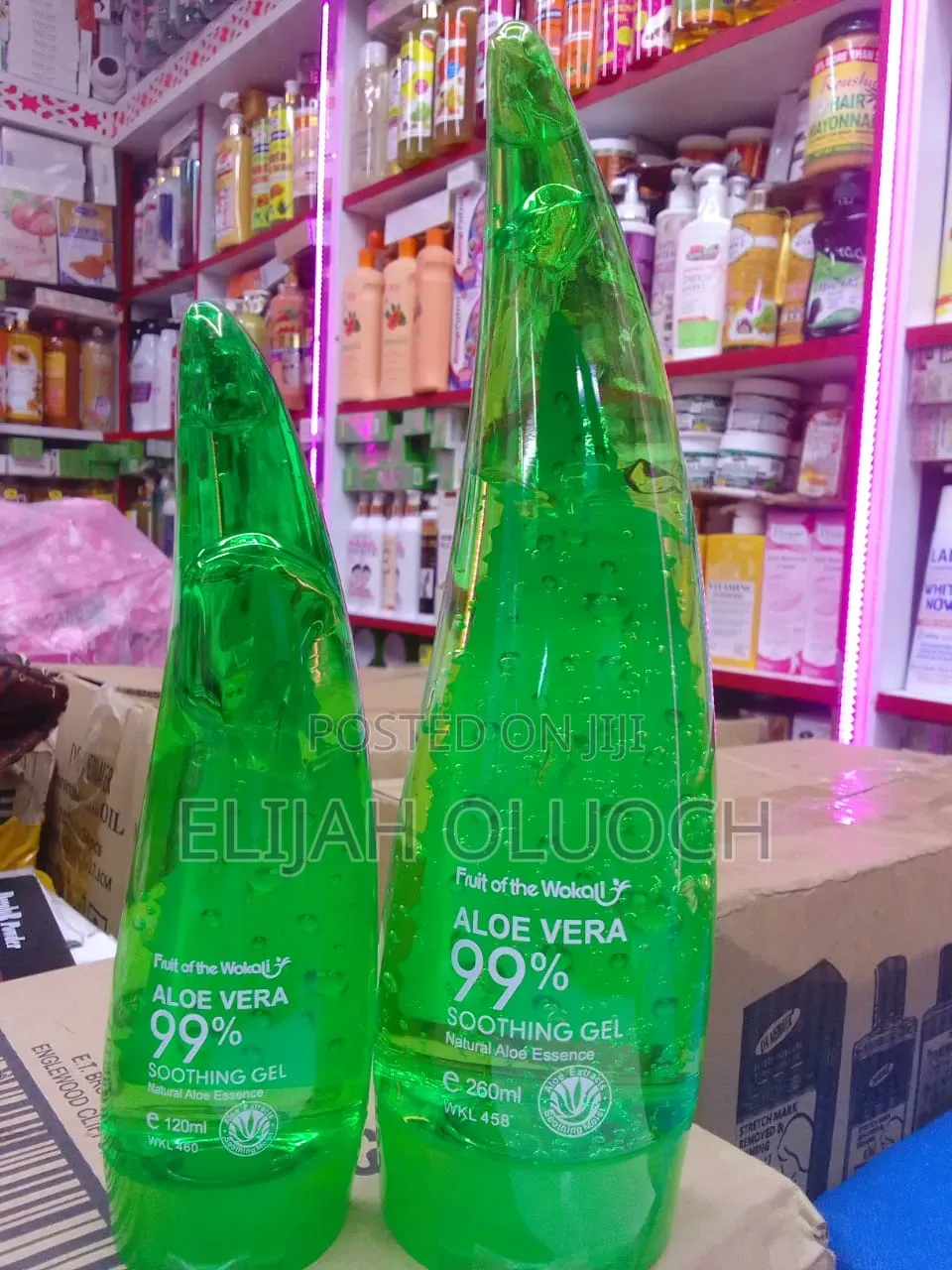 Fruit of the Wokali Aloe Vera Soothing Gel
