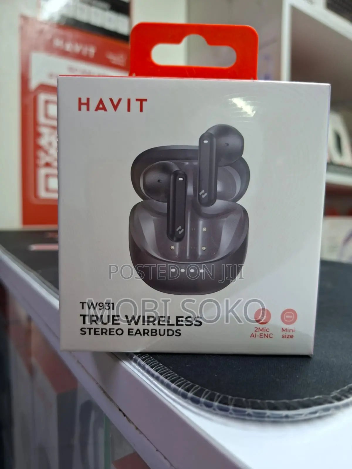 Havit Tw931 Black Earbuds