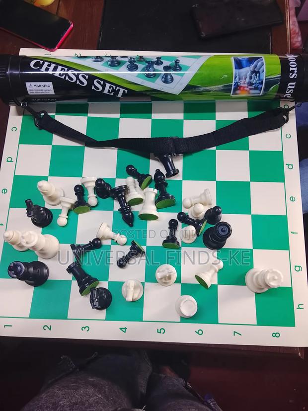 A Squared 50*50 Cm Tournament Chess Mat - thumbnail 2