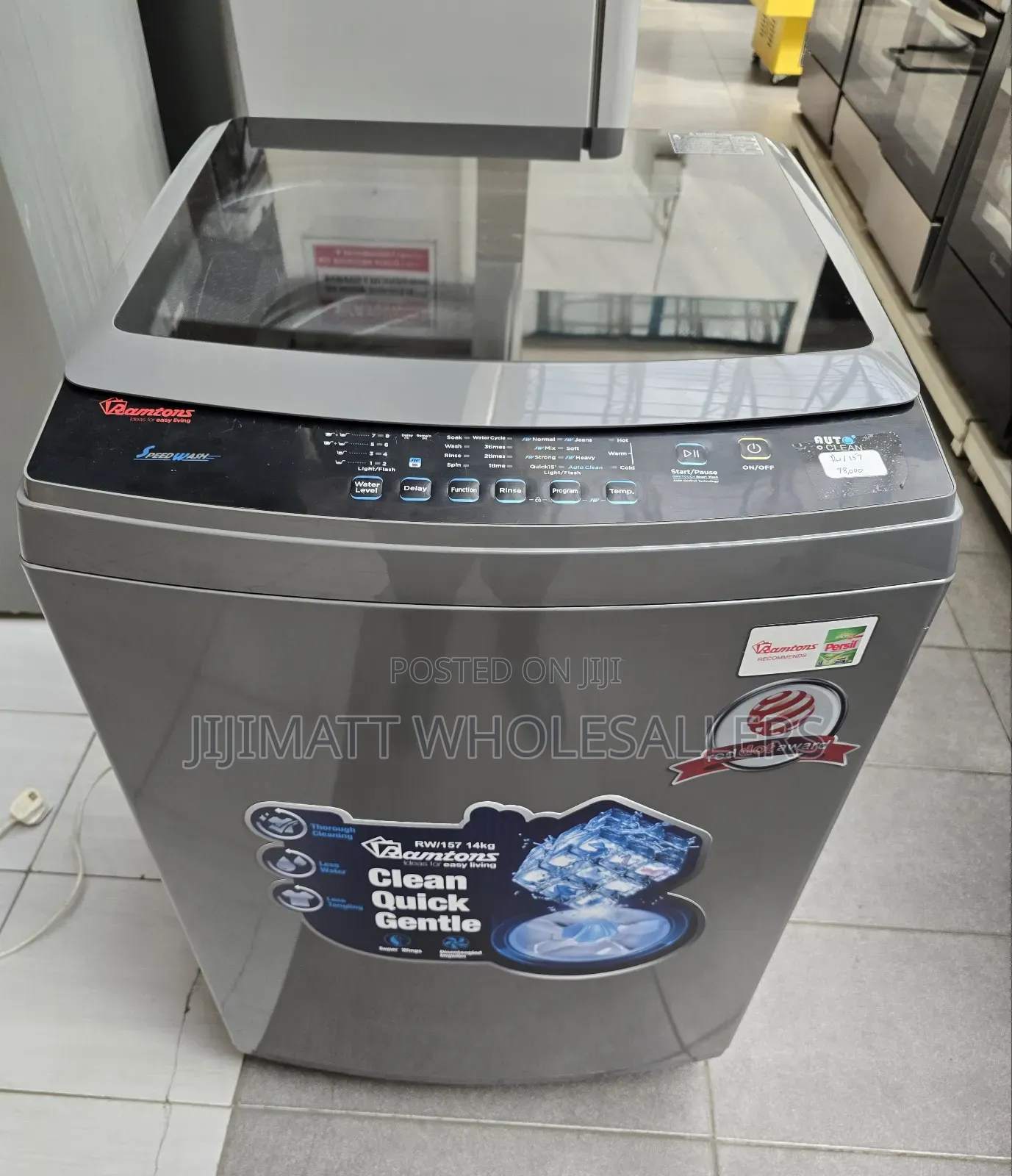Ramtons 14kg Topload Washing Machine