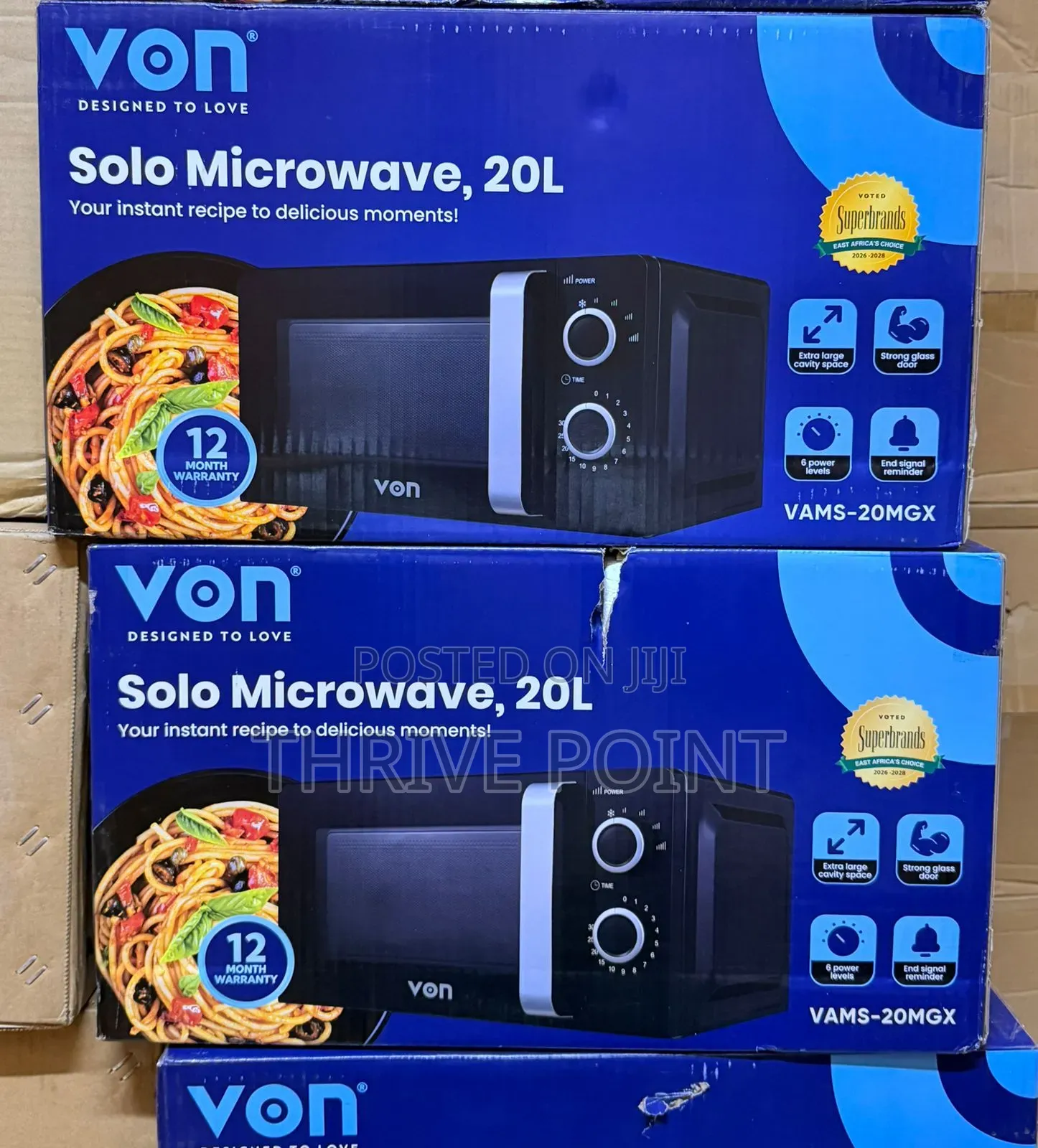 Solo Manual Microwave Vams -20mgx