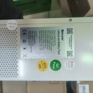 5.12kwh 51v Amizar Lithium Ion Battery