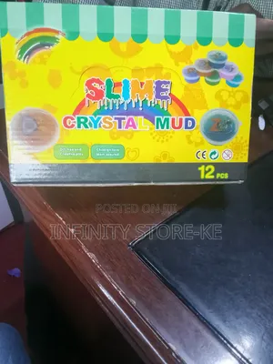 Slime Crystal Mud for Creative Play and Diy