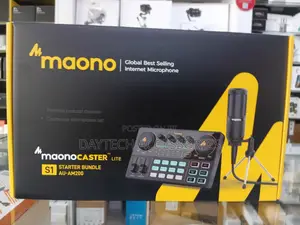 Maono Au-am200-s1 All-in-one Podcast Mixer Studio With Microphone