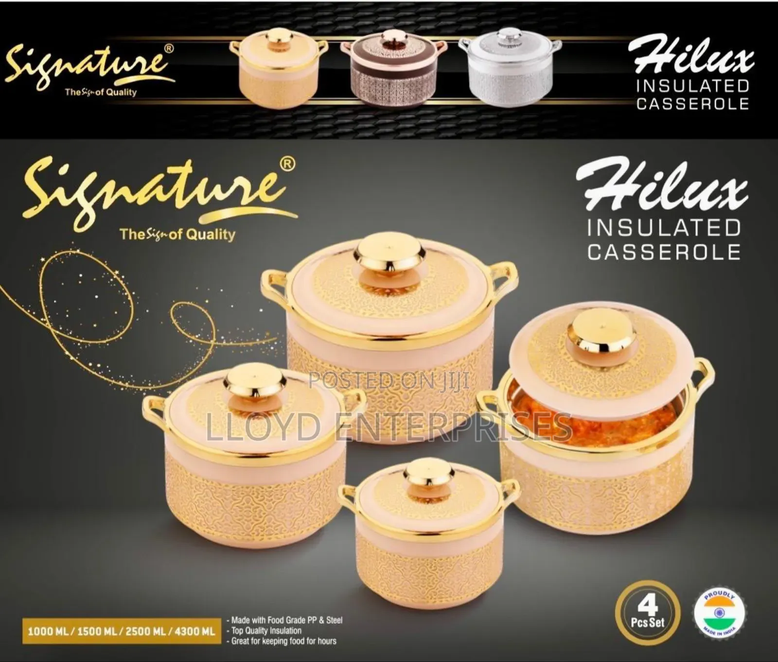 4 PCS Hilux Hotpots -Signature