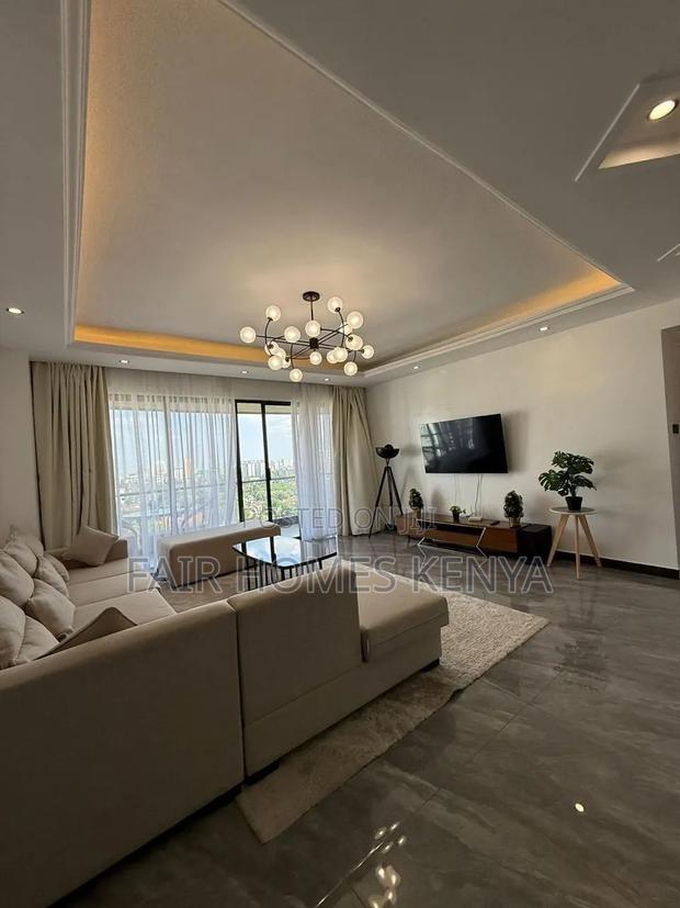 Furnished 3bdrm Apartment in Othaya Road, Kileleshwa for rent