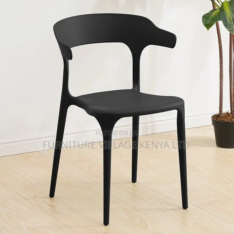 Dining Chair; Indoor-Outdoor Chair Stacking Dining Armless Side Chair