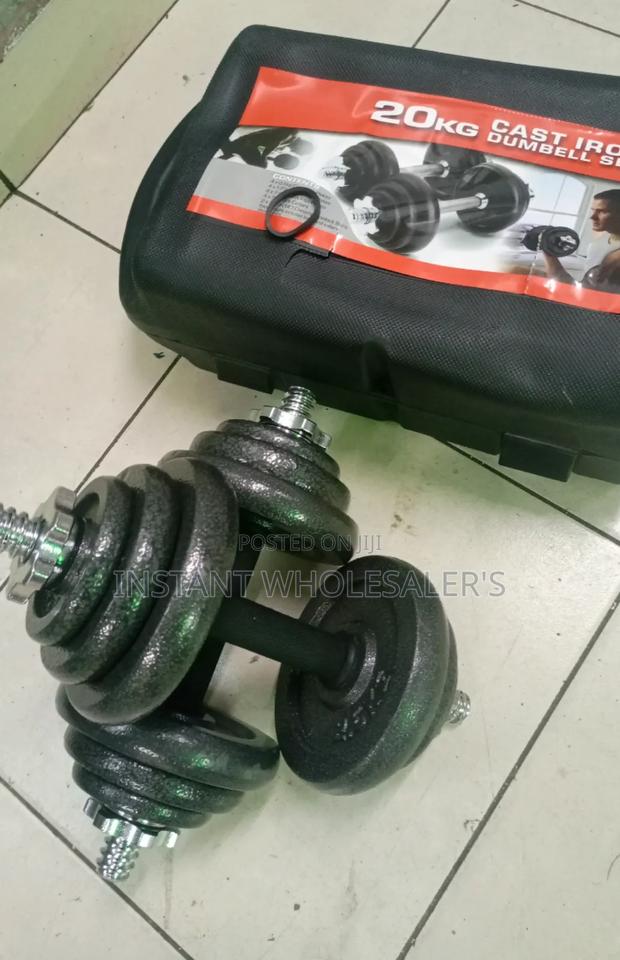 Dumbbells 20kgs Balanced - main view