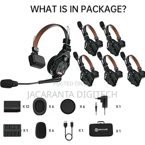 Hollyland Solidcom C1 Pro-6s Wireless Intercom System With 6