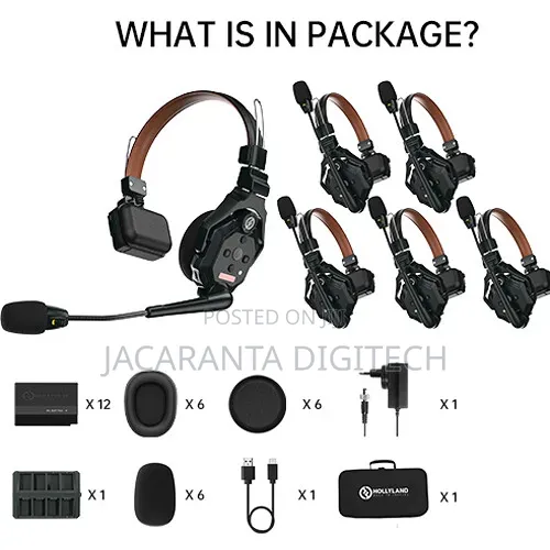 Hollyland Solidcom C1 Pro-6s Wireless Intercom System With 6