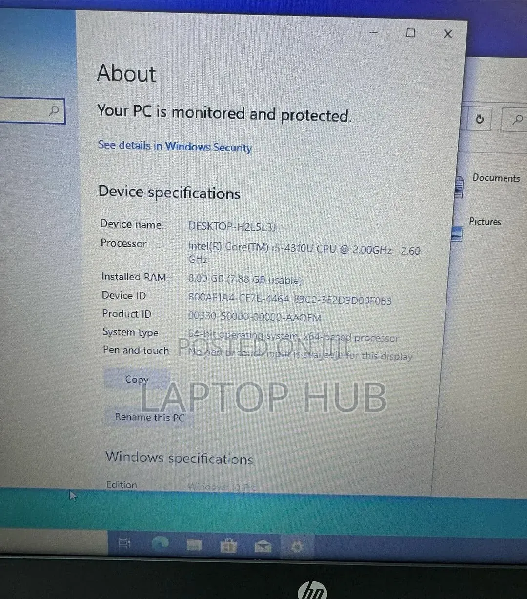 Laptop HP EliteBook Folio 9480M 8GB Intel Core i5 SSD 256GB