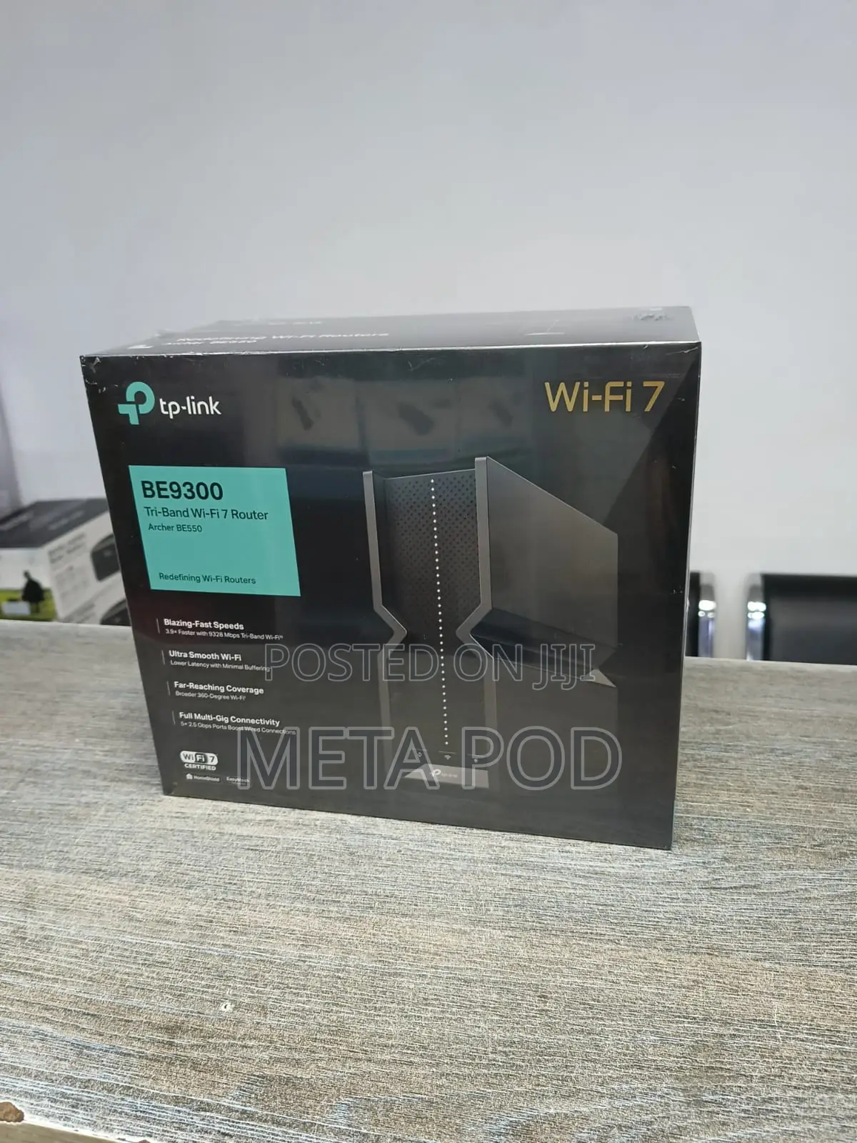 Tp-Link Be550 | Be9300 Tri-Band Wi-Fi 7 Router - Tl-Archer Be550