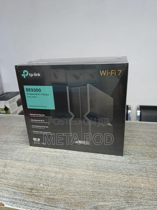 Tp-Link Be550 | Be9300 Tri-Band Wi-Fi 7 Router - Tl-Archer Be550