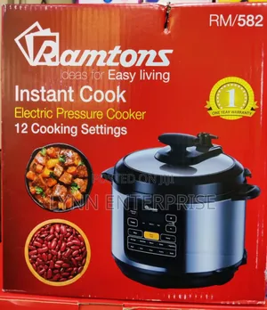 *Ramtons Electric Pressure Cooker 6litres