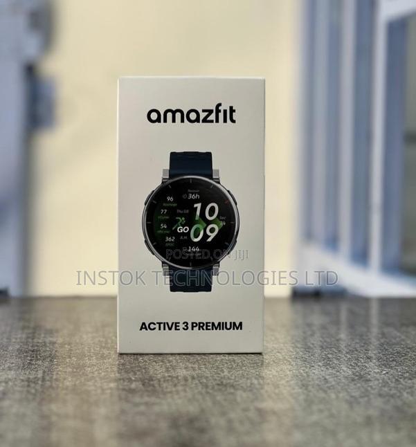 Amazfit Active 3 Premium GPS Running Smart Watch