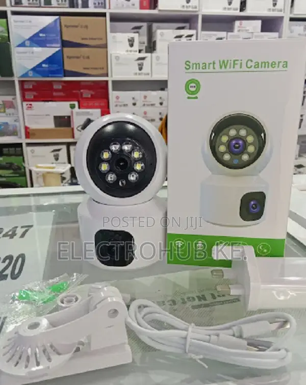 Indoor Wifi V380 Camera - Dual Lens Human Detection Tracking