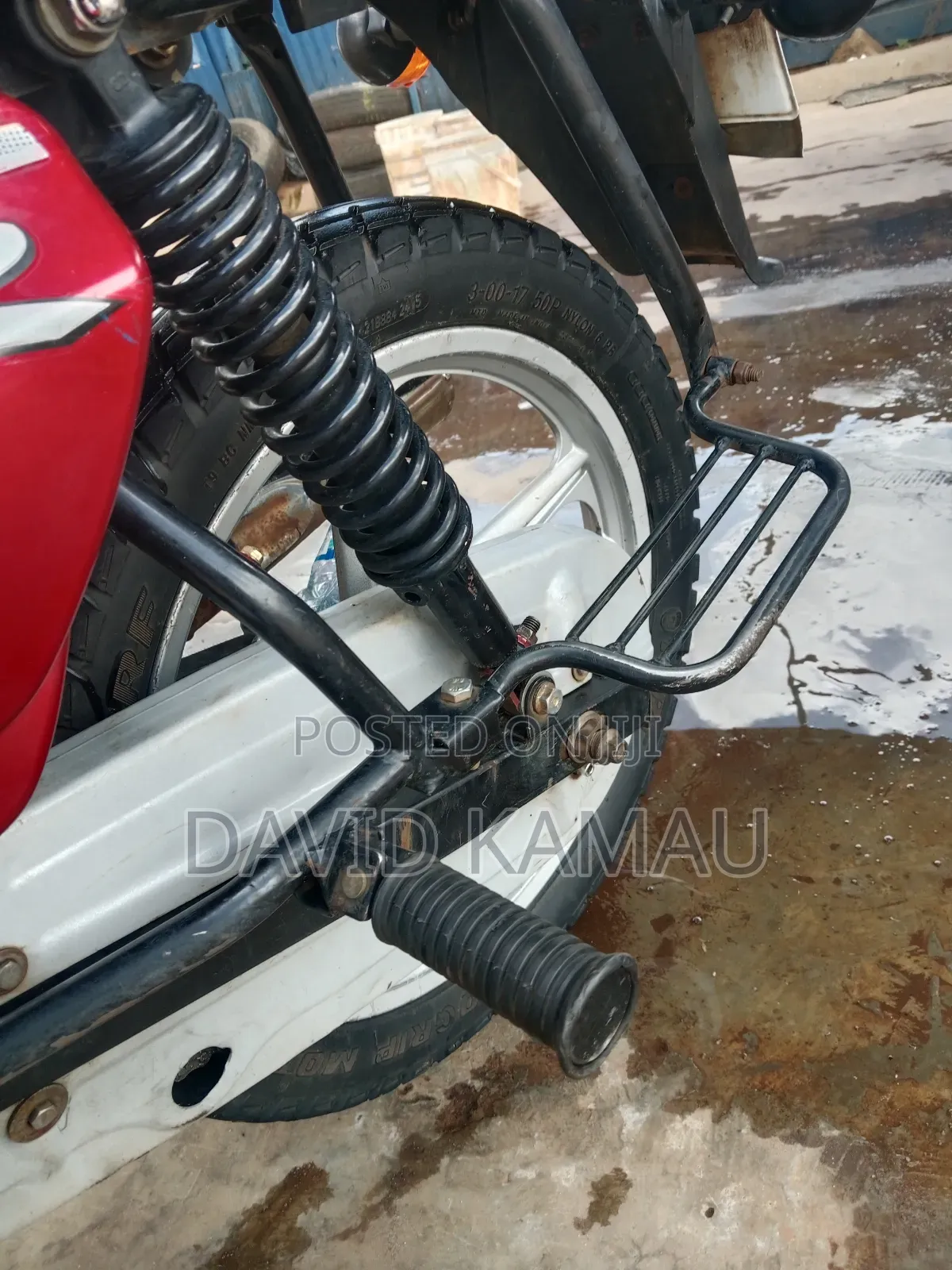 TVS XL 100 2018 Red