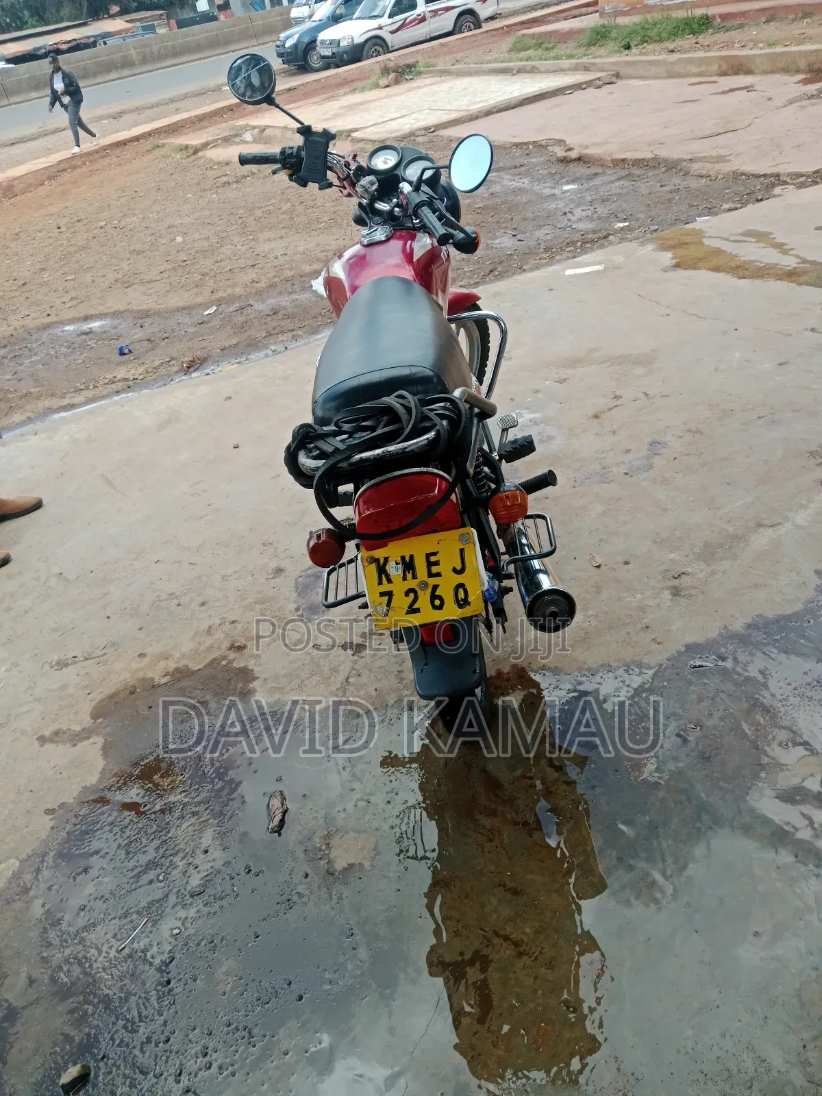 TVS XL 100 2018 Red