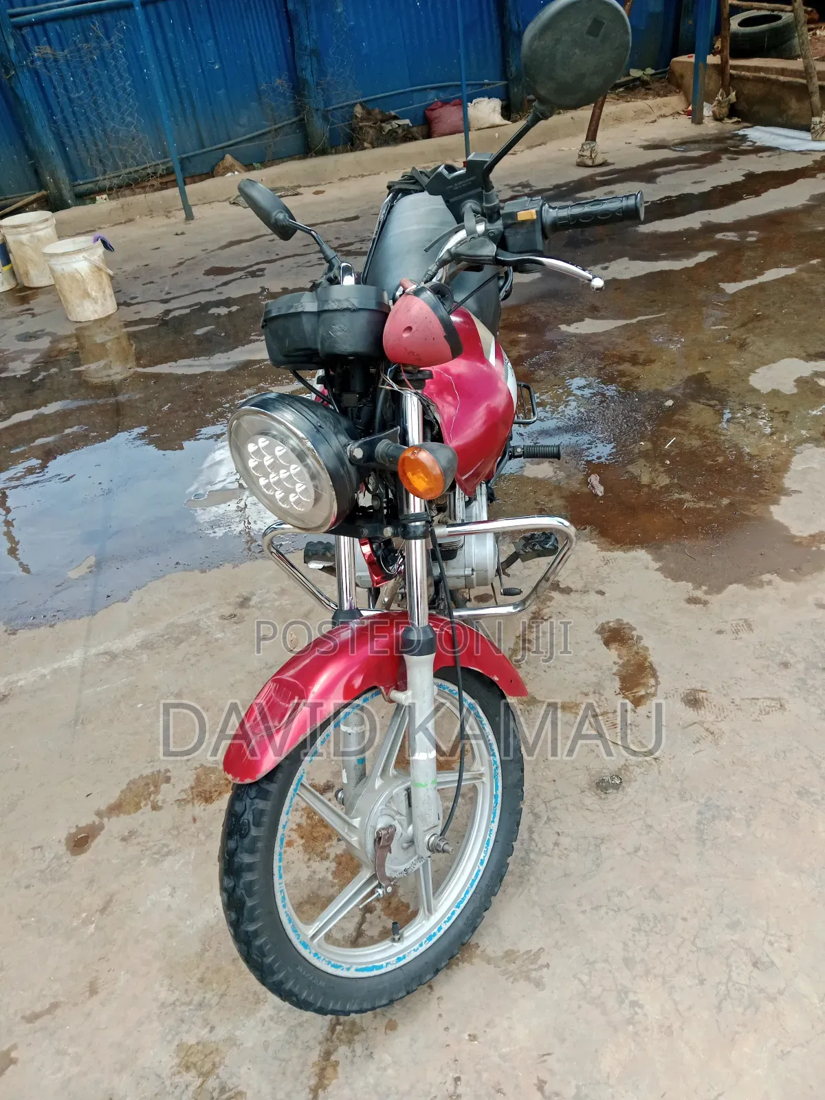 TVS XL 100 2018 Red