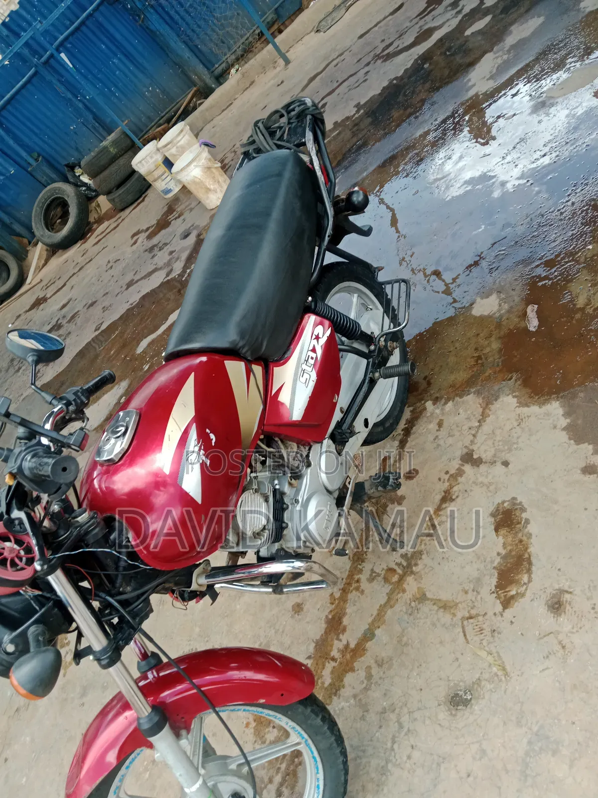 TVS XL 100 2018 Red