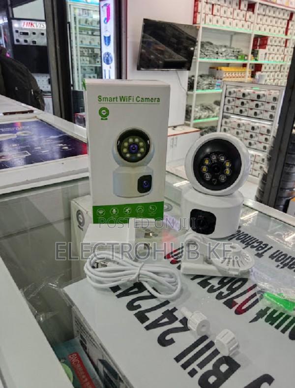 Wireless V380 Indoor Camera - Dual Lens Two Way Audio Night Vision