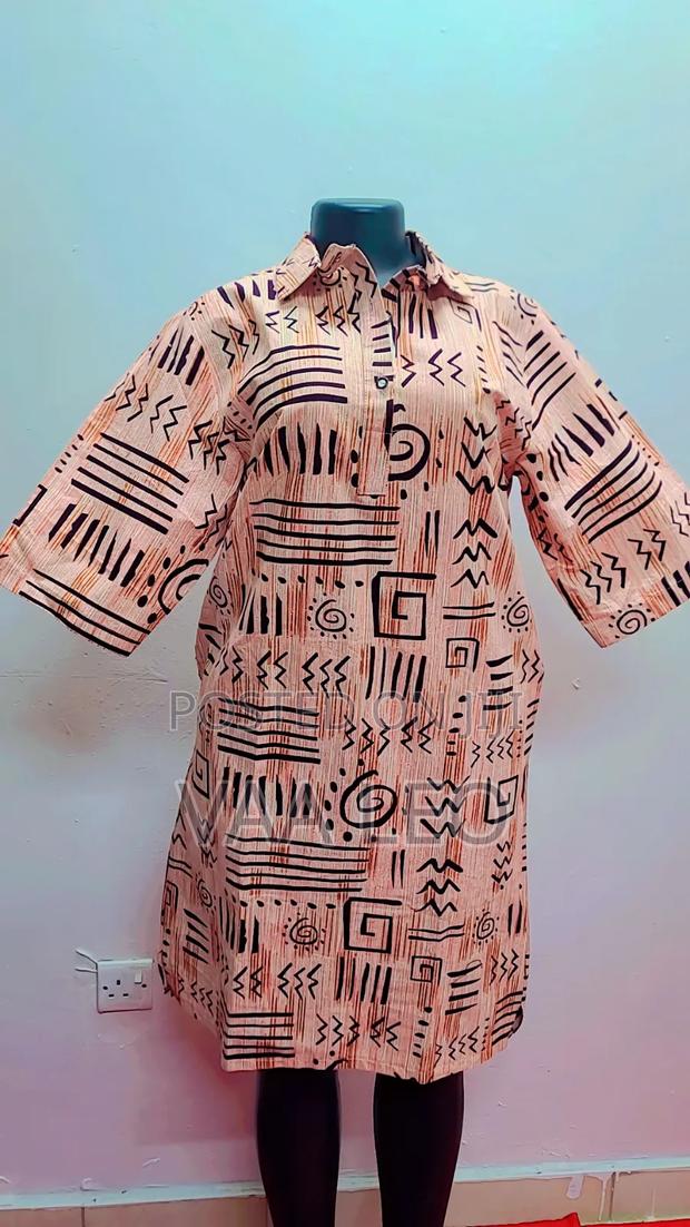 Tribal Print Shirt Dress - thumbnail 2